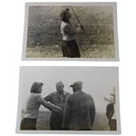 1942 Victory Golf Tournament at Wilshire CC Ticket w/Seventeen(17) Original Photos