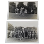 1942 Victory Golf Tournament at Wilshire CC Ticket w/Seventeen(17) Original Photos