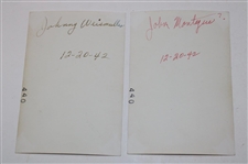 1942 Victory Golf Tournament at Wilshire CC Ticket w/Seventeen(17) Original Photos