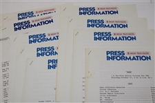 Original 1974 MGM Television Script For “Babe” The Story of Babe Didrikson Zaharias w/Press Packet