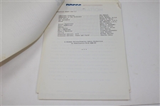 Original 1974 MGM Television Script For “Babe” The Story of Babe Didrikson Zaharias w/Press Packet