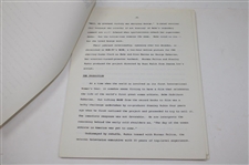 Original 1974 MGM Television Script For “Babe” The Story of Babe Didrikson Zaharias w/Press Packet
