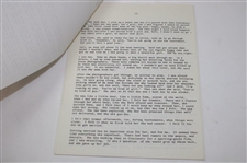 Original 1974 MGM Television Script For “Babe” The Story of Babe Didrikson Zaharias w/Press Packet