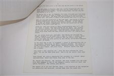 Original 1974 MGM Television Script For “Babe” The Story of Babe Didrikson Zaharias w/Press Packet