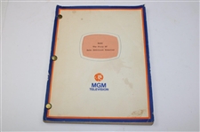 Original 1974 MGM Television Script For “Babe” The Story of Babe Didrikson Zaharias w/Press Packet