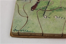 1890 Puzzle 'The Marker' by Lance Thackerey (50) Pieces