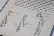 1956 “Be Set Aside in Tribute to the Memory of this Gallant Texas Lady” Babe Didrickson Zaharias Original Texas State Resolution