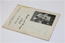 1935 'Rights & Wrongs of Golf' Booklet by Bobby Jones
