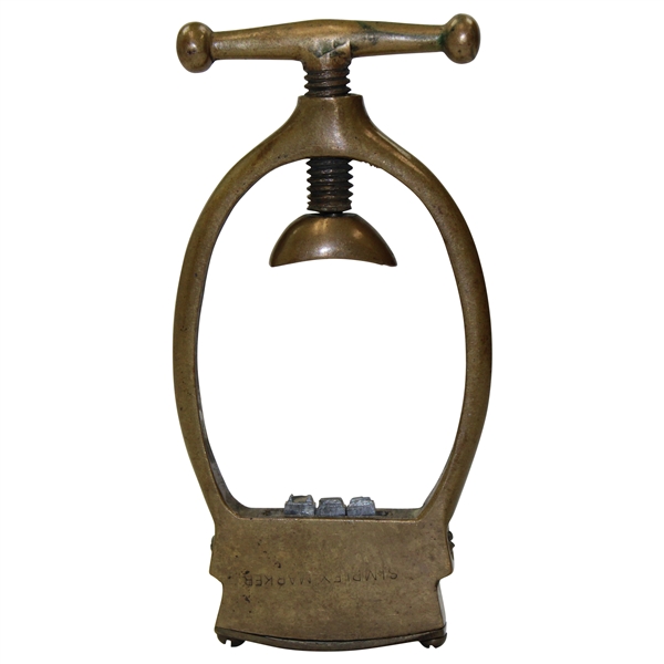 Old Brass Simplex Marker