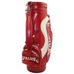 Augusta National Head Pro Bob Kletcke Personal Spalding Red/White Full Size Golf Bag