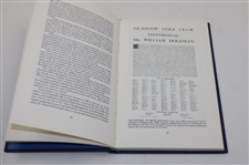 1987 'St. Mungos Gowfers, The History of Glasgow Golf Club 1787-1987' Book by Robert Crampsey