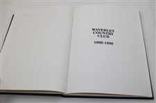 Waverley CC, 1896 – 1996, Centennial History' Book by Francis Edwin