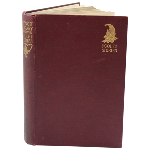 1909 Mr. Punch Golf Stories, As Told by His Merry Men Book Book