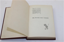 1909 'Mr. Punch Golf Stories, As Told by His Merry Men' Book Book