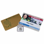 Hale Irwins 2025 Masters Tournament Honoree Invitee Pin, Credit Card & Clubhouse Badge