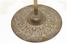 Unique Golfer Themed Copper Weather Vane on Stand