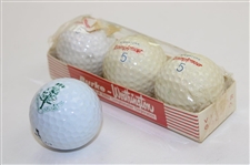 Carnoustie Logo Golf Ball w/Sleeve Three (3) Tommy Armour Signature Golf Balls