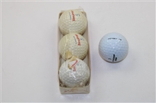 Carnoustie Logo Golf Ball w/Sleeve Three (3) Tommy Armour Signature Golf Balls