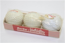 Carnoustie Logo Golf Ball w/Sleeve Three (3) Tommy Armour Signature Golf Balls