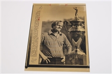 Twelve (12) Jack Nicklaus Photos - Trophies, Action, Press, Wire & other