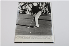 Ten (10) Jack Nicklaus Photos - Trophies, Action, Press, Wire & More