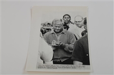 Ten (10) Jack Nicklaus Photos - Trophies, Action, Press, Wire & More