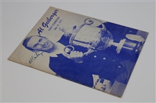 Al Geiberger Signed 1972 Golf Exhibition Program JSA ALOA