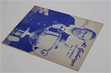 Al Geiberger Signed 1972 Golf Exhibition Program JSA ALOA
