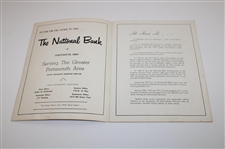 Al Geiberger Signed 1972 Golf Exhibition Program JSA ALOA