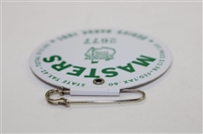 1961 Masters Tournament SERIES Badge #2677 - Gary Player Winner