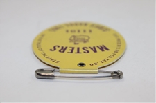 1965 Masters Tournament SERIES Badge #11101 - Jack Nicklaus Winner
