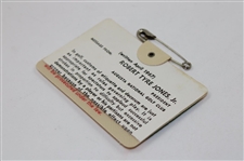 1974 Masters Tournament SERIES Badge #28246 - Gary Player Winner