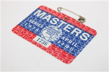 1976 Masters Tournament SERIES Badge #1736 - Ray Floyd Win