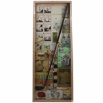 Various Ink Blotters, Catalogs, Cards, Stamps & other w/Gold Smith Mashie in Display