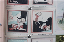 Various Ink Blotters, Catalogs, Cards, Stamps & other w/Gold Smith Mashie in Display
