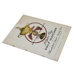 1955 Ryder Cup Golf Matches at Thunderbird Ranch & Country Club Official Program