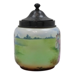 c.1915 Rudolstadt Tobacco Jar Humidor