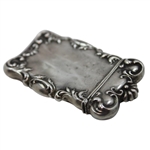 c.1900-10 Uncommon Sterling Match Safe 