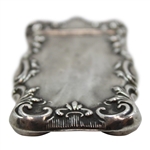 c.1900-10 Uncommon Sterling Match Safe 