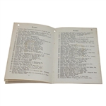 1929 Miami Open at La Gorce Official Program - Horton Smith Winner