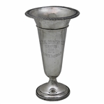 1938 Colonial Country Club Champion Sterling Silver Trophy Won by Mary B. Theobald