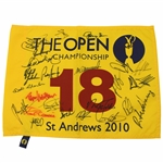 Twenty-Six (26) Open Champions Signed 2010 Open Championship at St. Andrews Flag JSA ALOA