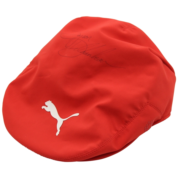 Bryson Dechambeau Signed Personal Red Puma Cylance Flex-Fit Cap JSA ALOA