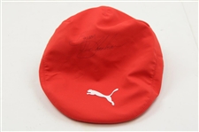 Bryson Dechambeau Signed Personal Red Puma Cylance Flex-Fit Cap JSA ALOA