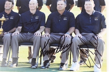 2008 Ryder Cup at Valhalla Team USA Signed Photo by Twelve (12) inc. Captain Azinger JSA ALOA