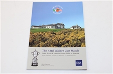 Dual 2011 Walker Cup Team Signed Pairing Sheets w/Tickets, Programs & other JSA ALOA