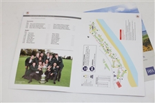 Dual 2011 Walker Cup Team Signed Pairing Sheets w/Tickets, Programs & other JSA ALOA