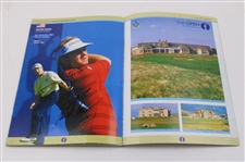 Tiger Woods & Fifty-Nine (59) others Signed 2003 Open Championship Official Program JSA ALOA
