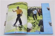Tiger Woods & Fifty-Nine (59) others Signed 2003 Open Championship Official Program JSA ALOA