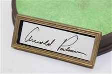 Arnold Palmer Signed 1992 Ltd Ed 883/975 Cold Cast Figurine JSA ALOA